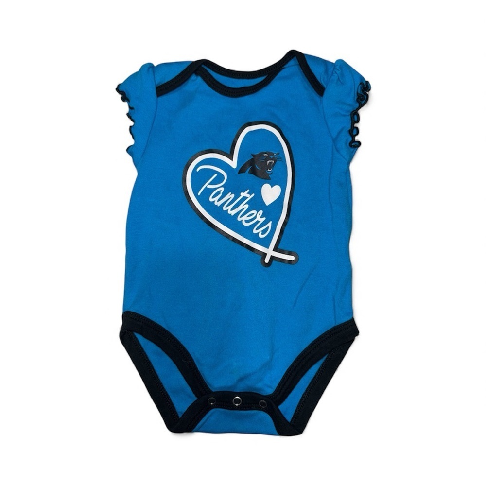 NFL Blue Panthers Kids One Piece